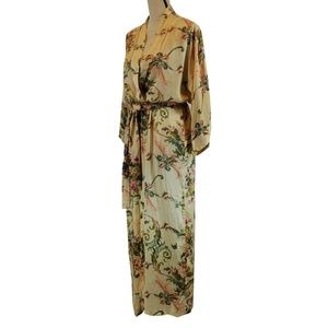 Vintage 90s Victorias Secret Silk Satin Robe Xs - image 1